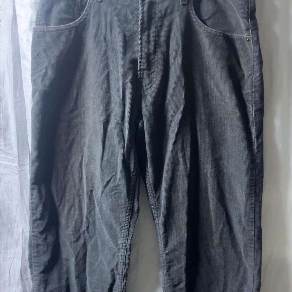 Grey Levi 501 corduroy jeans